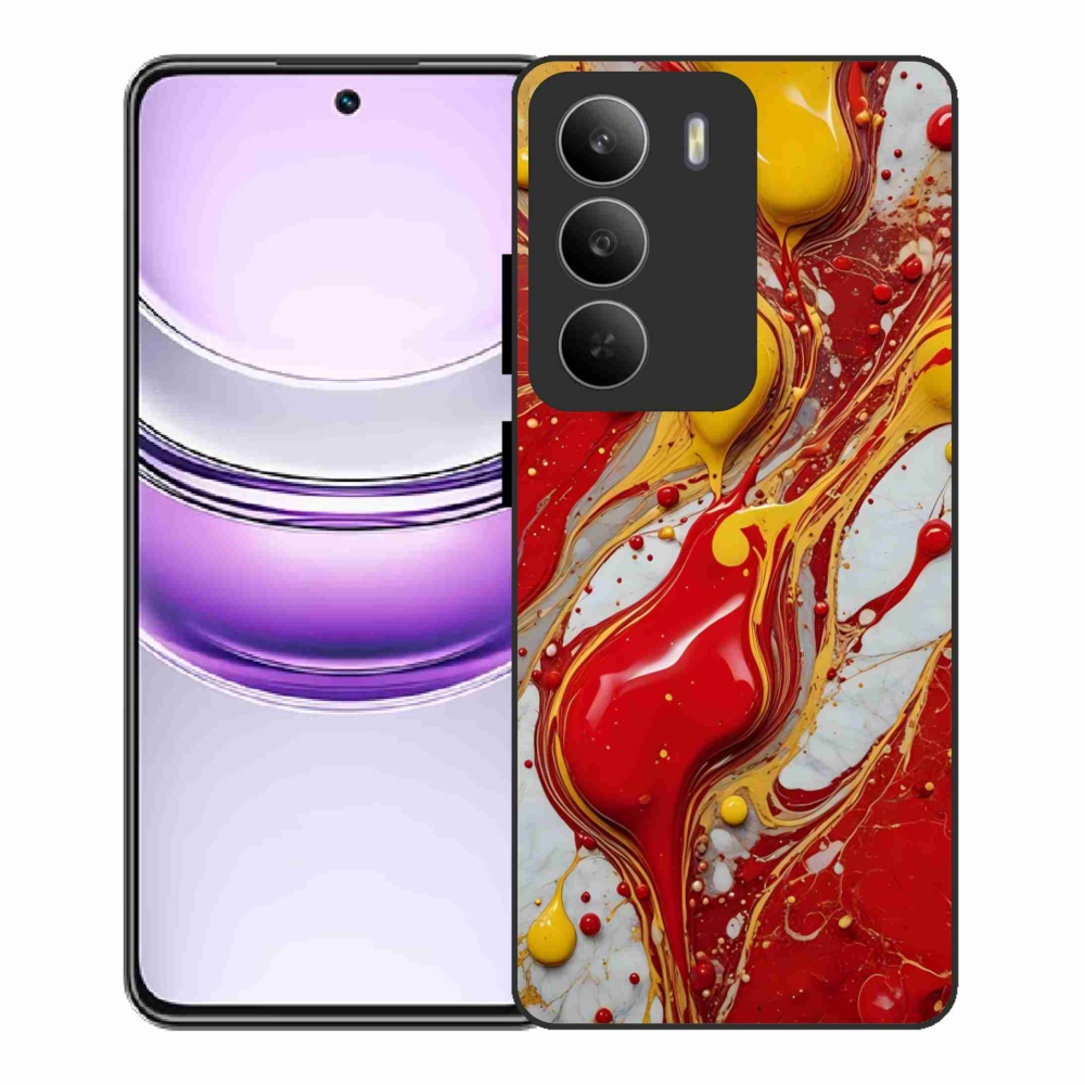 Gélový kryt mmCase na Realme 14x 5G - abstraktný motív 42