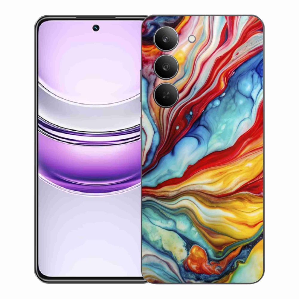 Gélový kryt mmCase na Realme 14x 5G - abstraktný motív 58