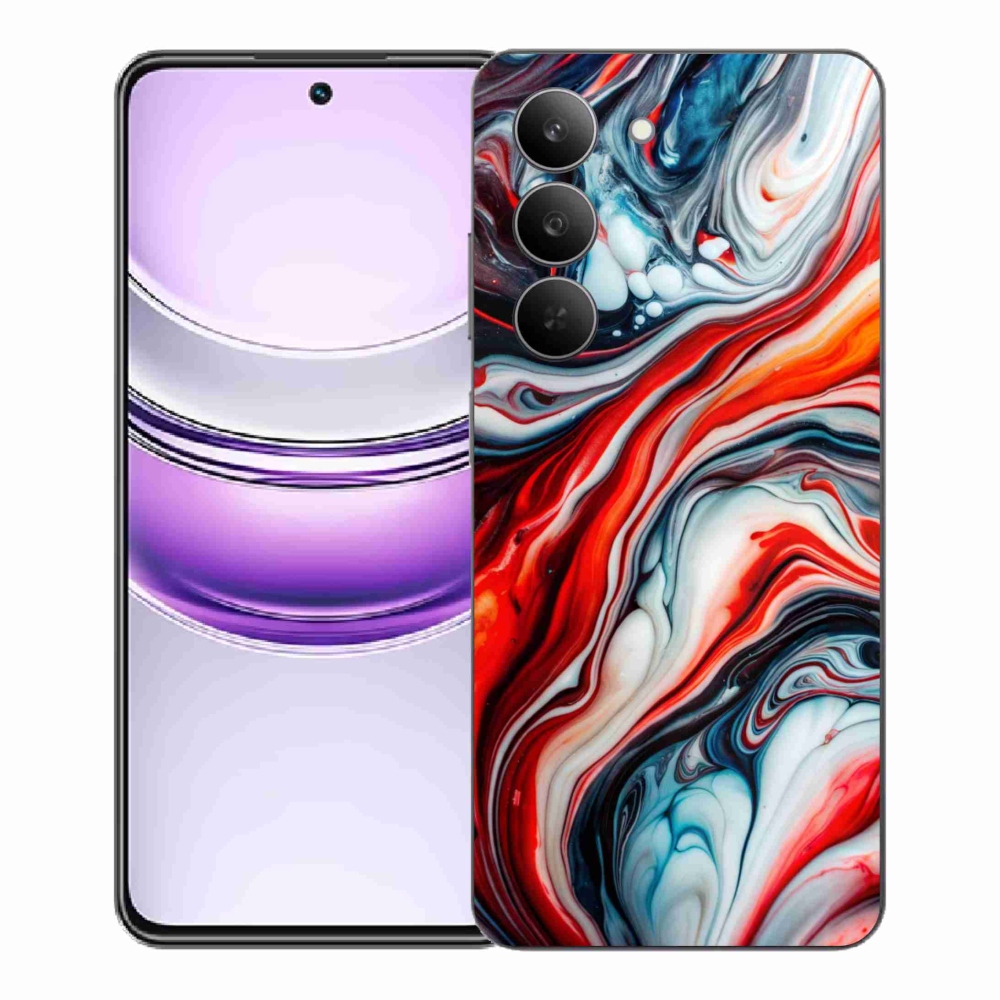 Gélový kryt mmCase na Realme 14x 5G - abstraktný motív 63