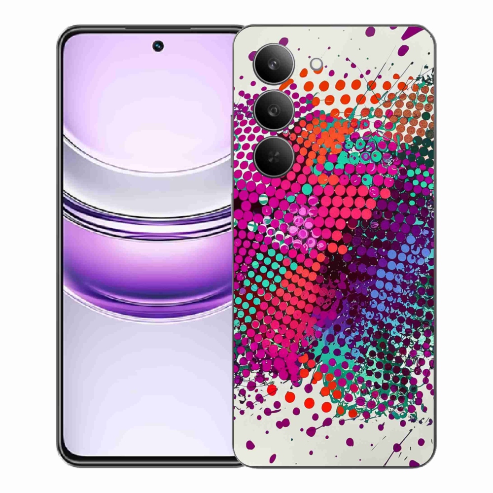 Gélový kryt mmCase na Realme 14x 5G - abstraktný motív 65