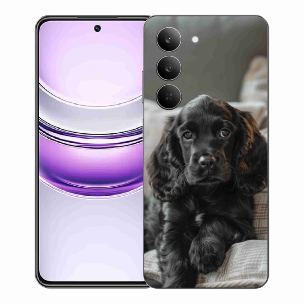 Gélový kryt mmCase na Realme 14x 5G - anglický kokeršpaniel