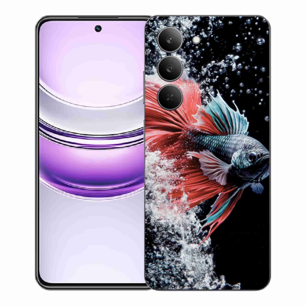 Gélový kryt mmCase na Realme 14x 5G - bojovníčka pestrá