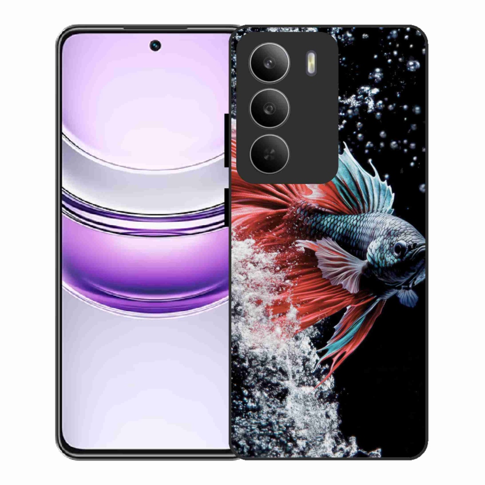 Gélový kryt mmCase na Realme 14x 5G - bojovníčka pestrá