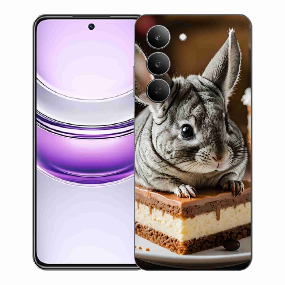 Gélový kryt mmCase na Realme 14x 5G - činčila