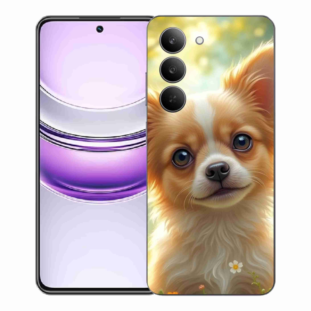 Gélový kryt mmCase na Realme 14x 5G - čivava 5