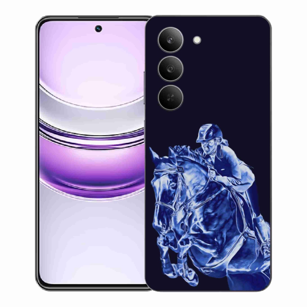 Gélový kryt mmCase na Realme 14x 5G - dostihový kôň