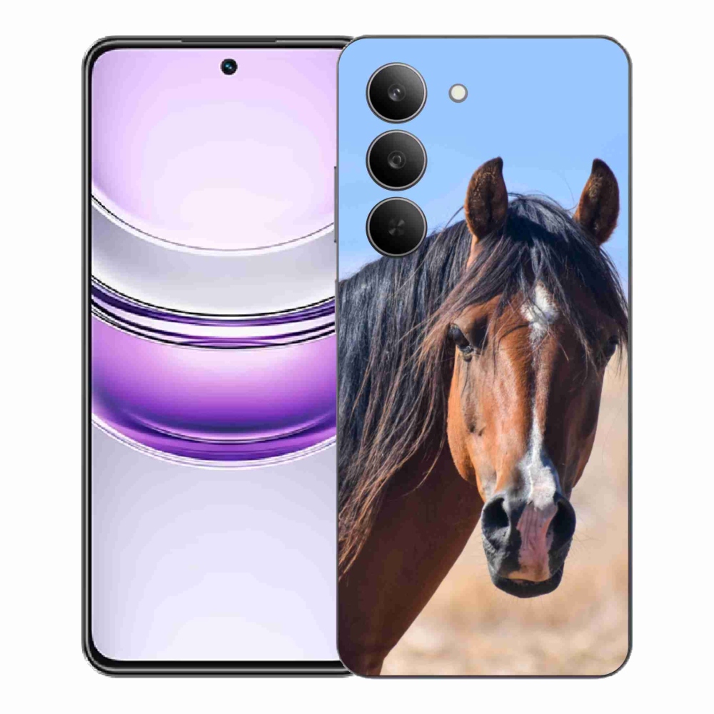 Gélový kryt mmCase na Realme 14x 5G - pokojný kôň