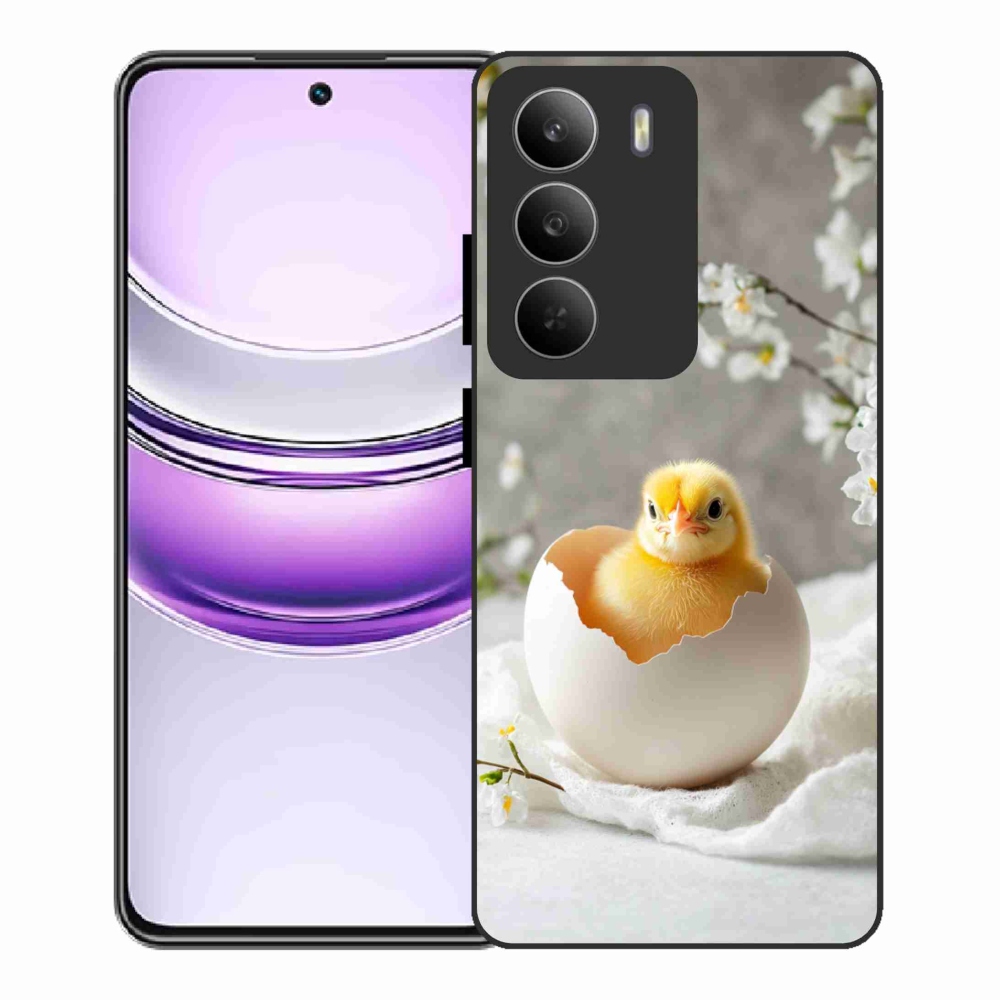 Gélový kryt mmCase na Realme 14x 5G - kuriatko