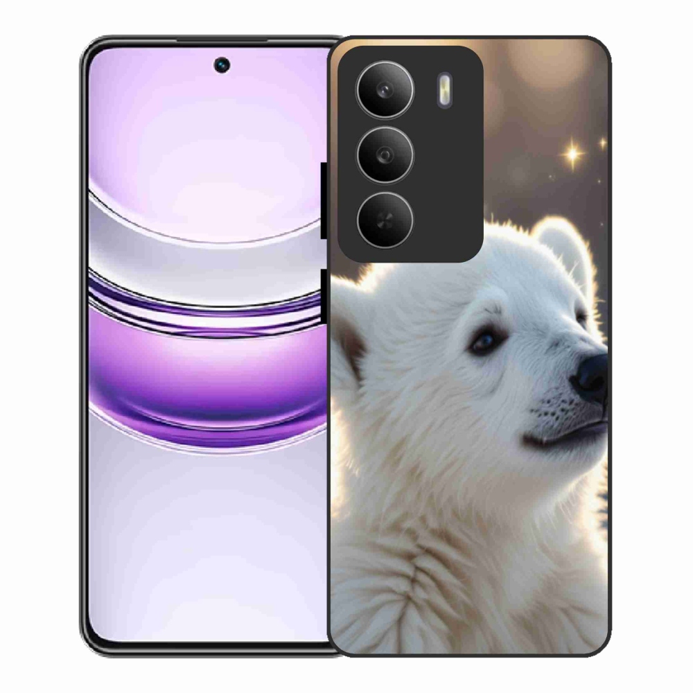 Gélový kryt mmCase na Realme 14x 5G - ľadový medveď