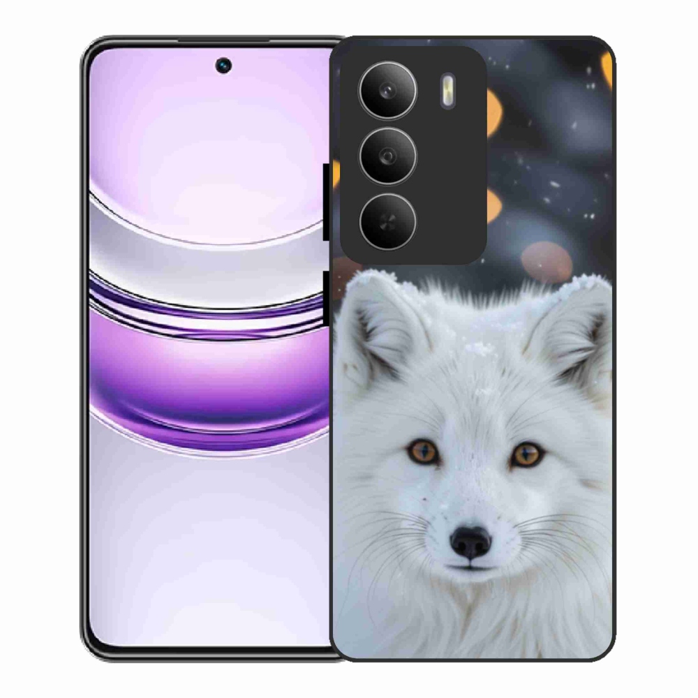 Gélový kryt mmCase na Realme 14x 5G - líška polárna