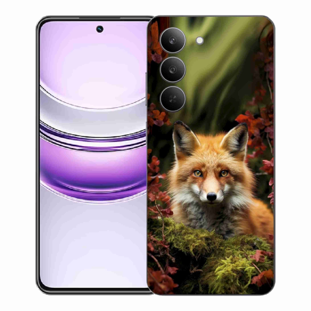Gélový kryt mmCase na Realme 14x 5G - líška v lese