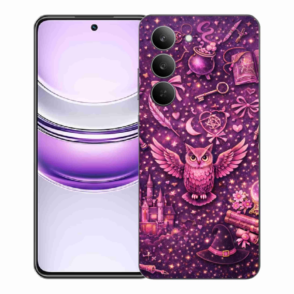Gélový kryt mmCase na Realme 14x 5G - magický svet