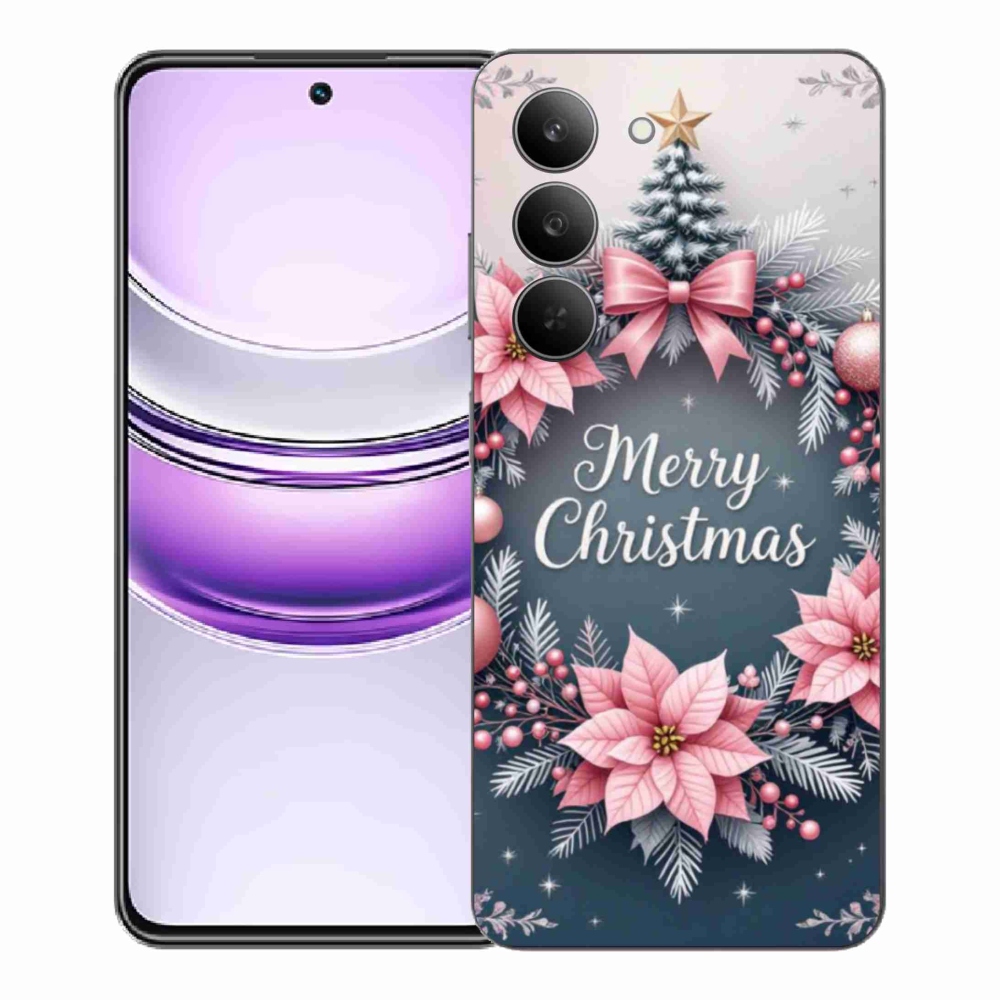 Gélový kryt mmCase na Realme 14x 5G - merry christmas