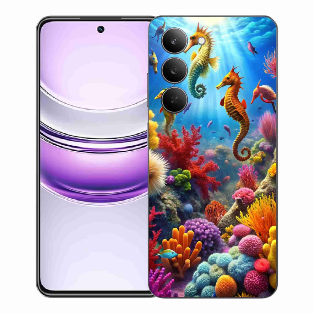 Gélový kryt mmCase na Realme 14x 5G - morský svet 3