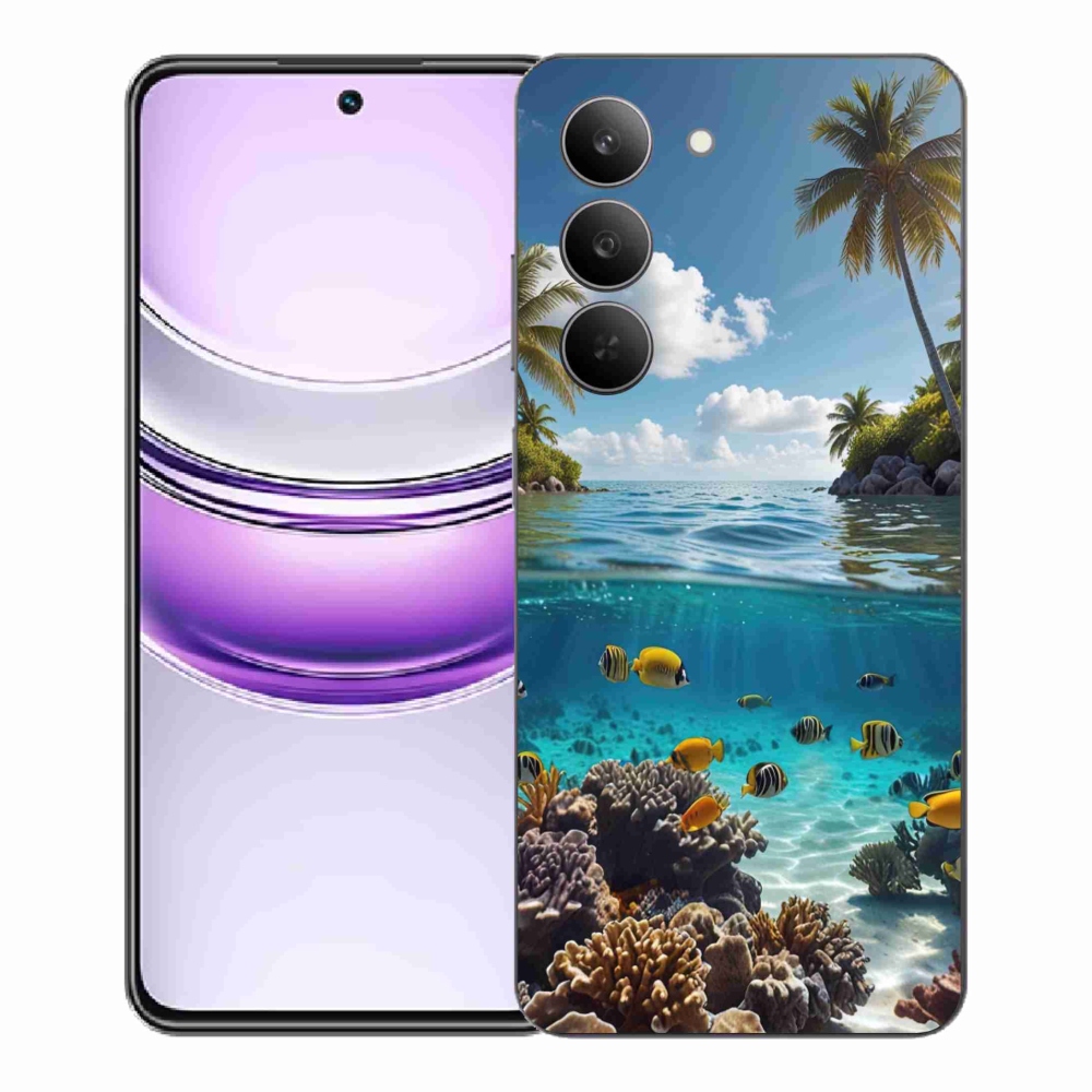Gélový kryt mmCase na Realme 14x 5G - morský svet 4