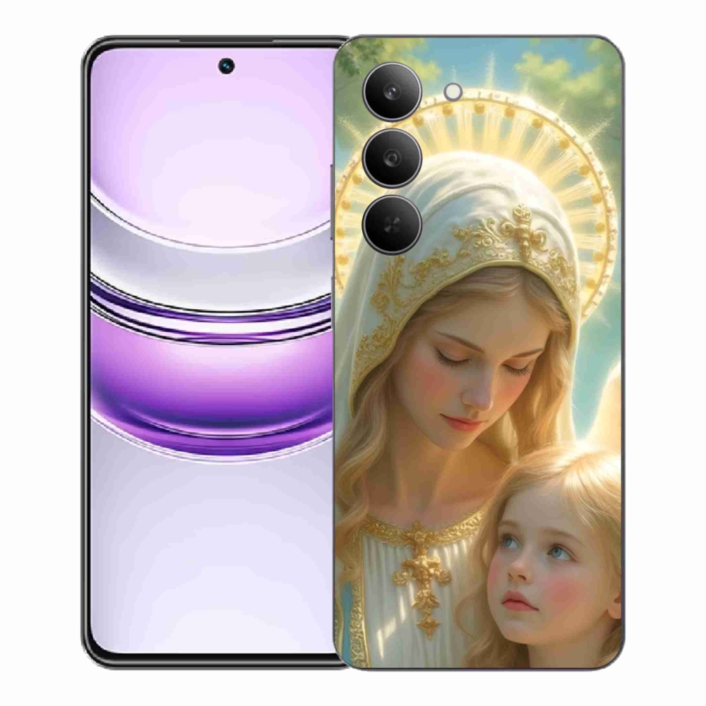 Gélový kryt mmCase na Realme 14x 5G - náboženský motív 2