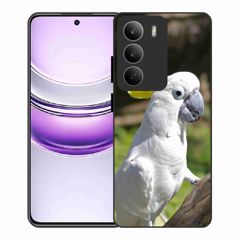 Gélový kryt mmCase na Realme 14x 5G - papagáj kakadu 2