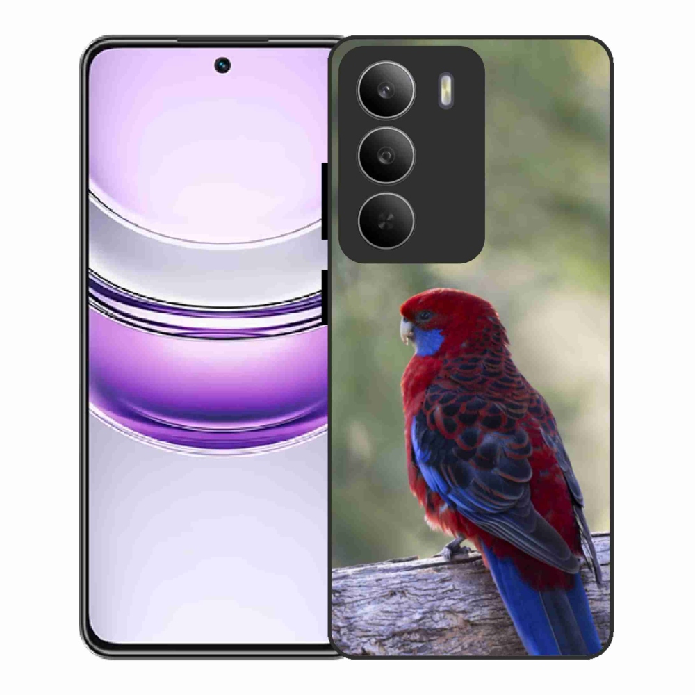 Gélový kryt mmCase na Realme 14x 5G - papagáj rosela