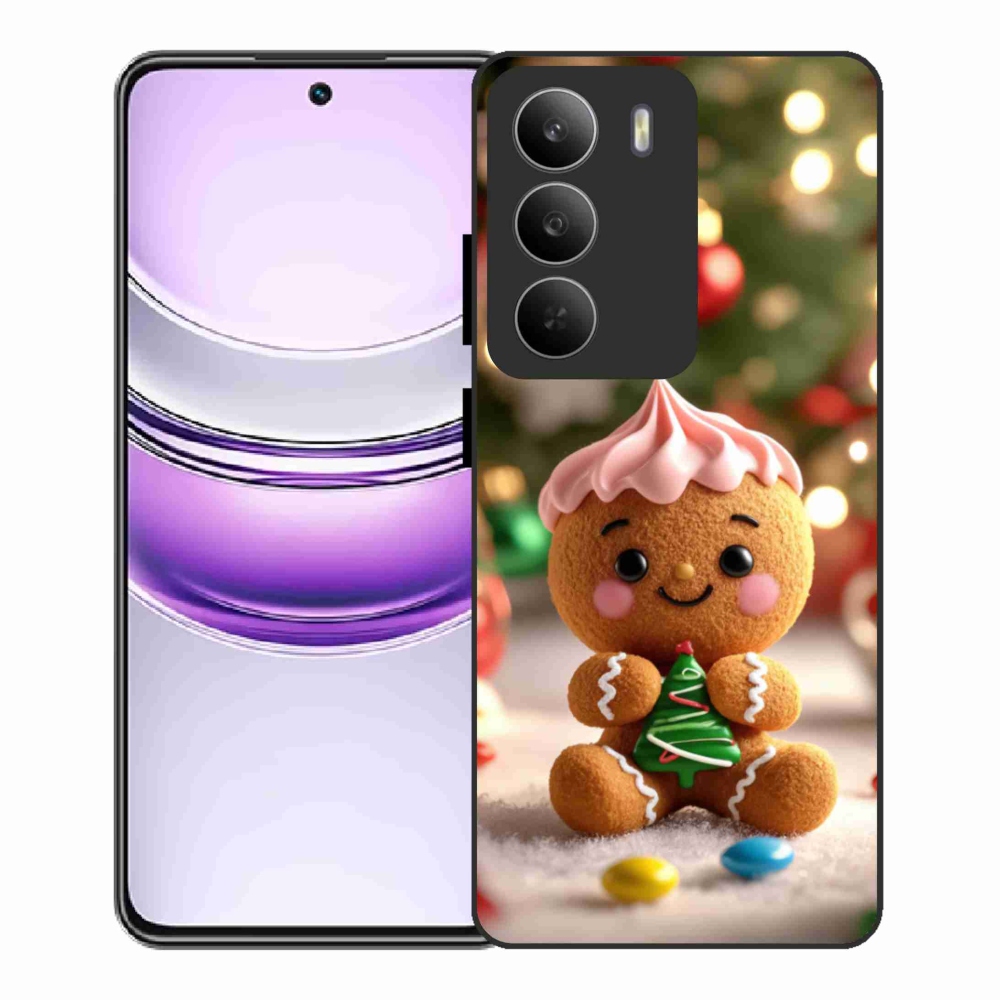 Gélový kryt mmCase na Realme 14x 5G - perníček