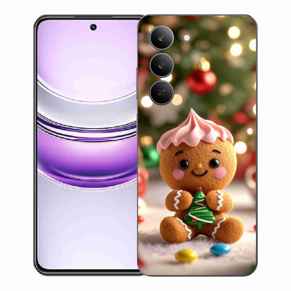Gélový kryt mmCase na Realme 14x 5G - perníček