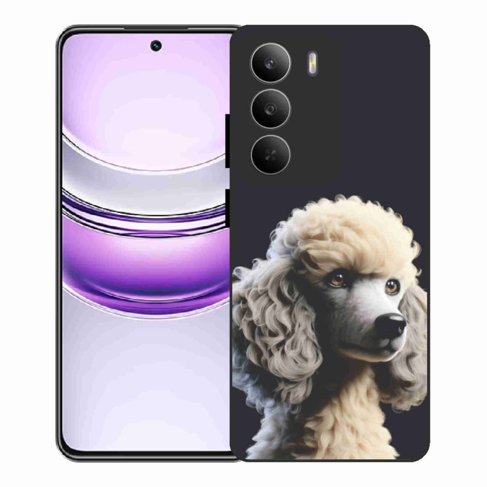 Gélový kryt mmCase na Realme 14x 5G - pudel