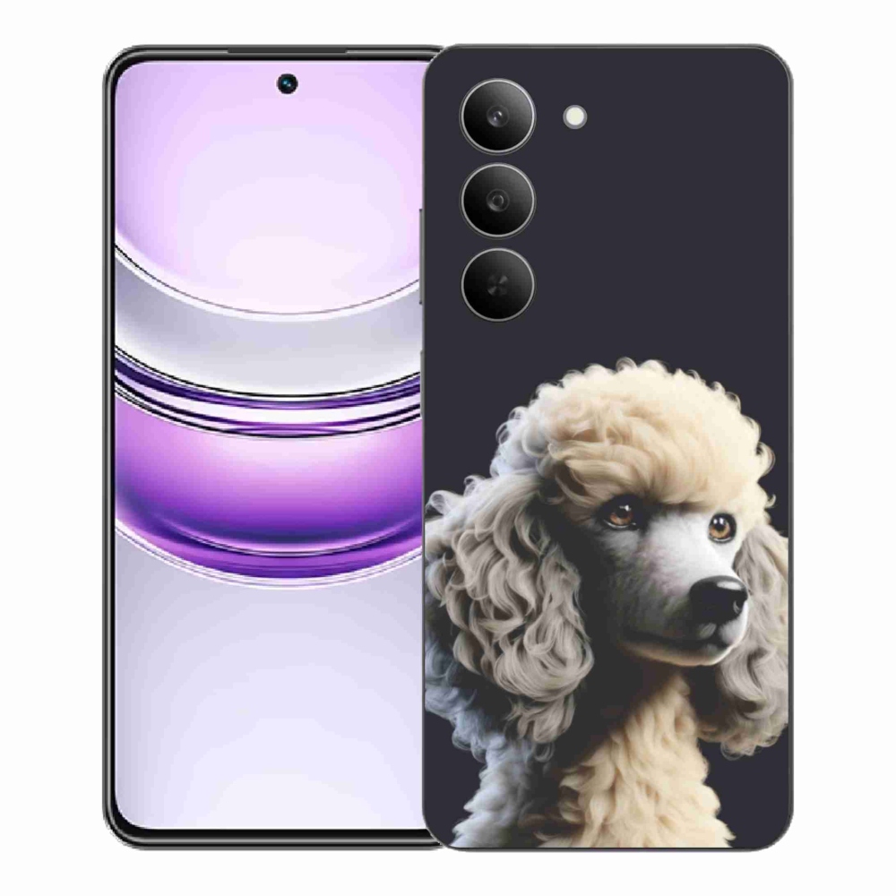 Gélový kryt mmCase na Realme 14x 5G - pudel