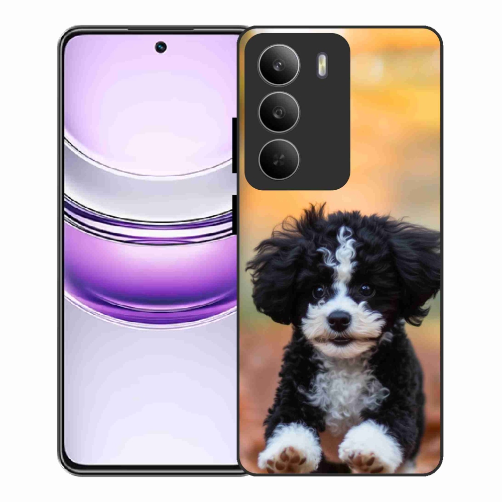 Gélový kryt mmCase na Realme 14x 5G - roztomilé šteňa 2