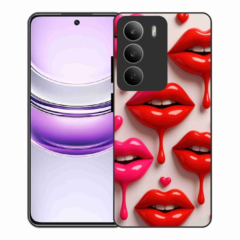 Gélový kryt mmCase na Realme 14x 5G - pery 2