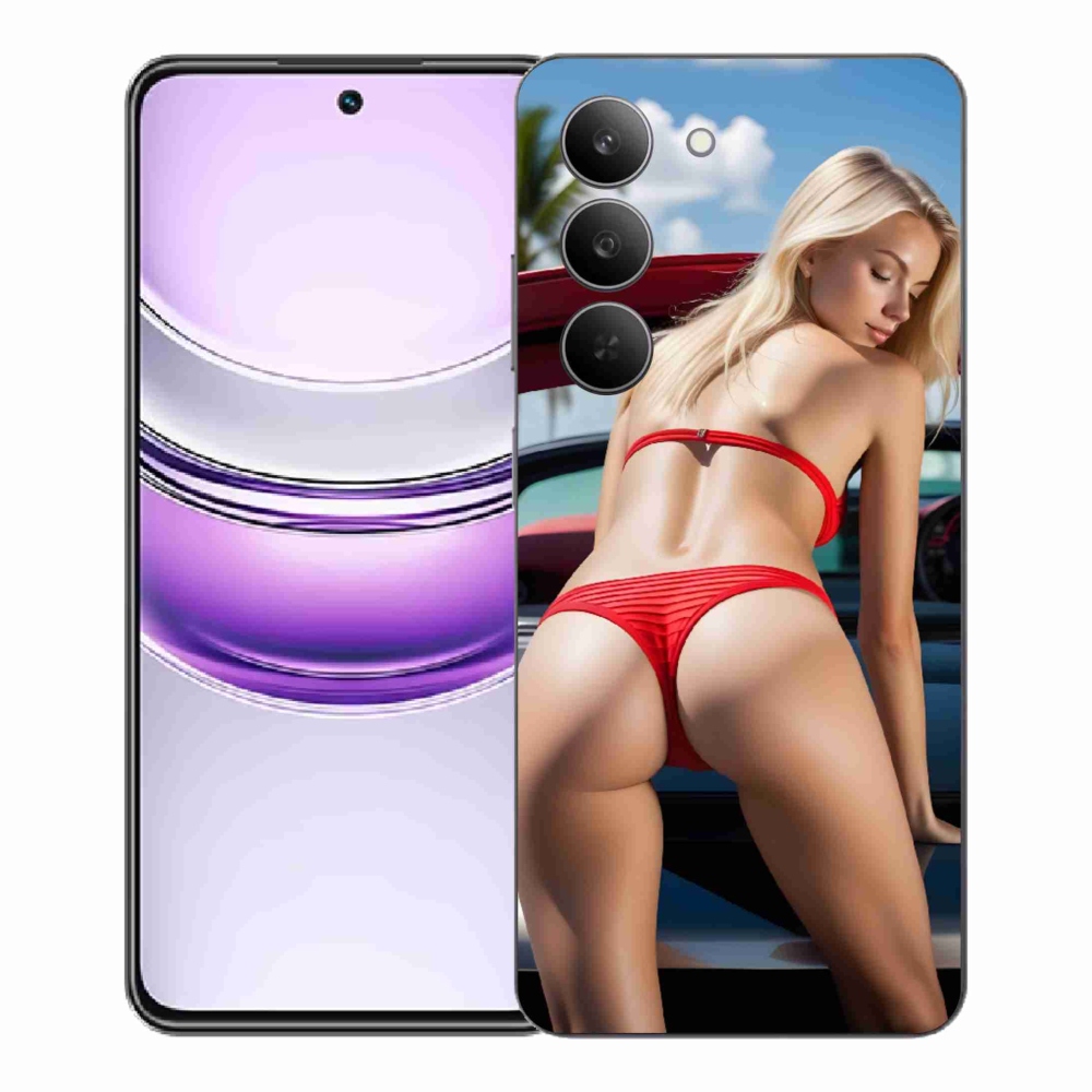 Gélový kryt mmCase na Realme 14x 5G - sexy žena 2