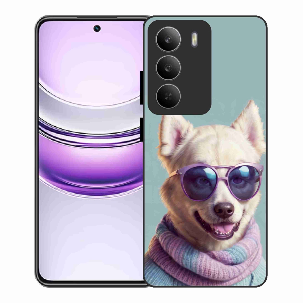 Gélový kryt mmCase na Realme 14x 5G - štýlový nemecký špic