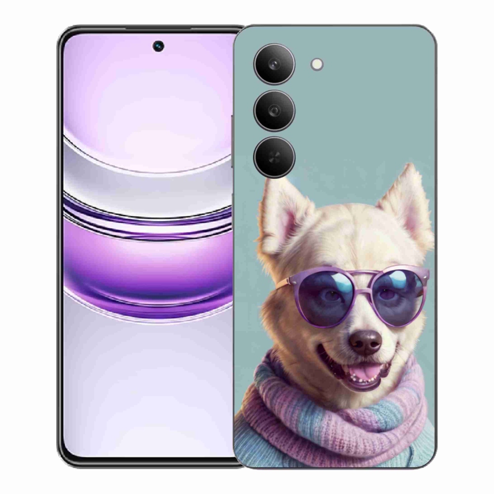 Gélový kryt mmCase na Realme 14x 5G - štýlový nemecký špic