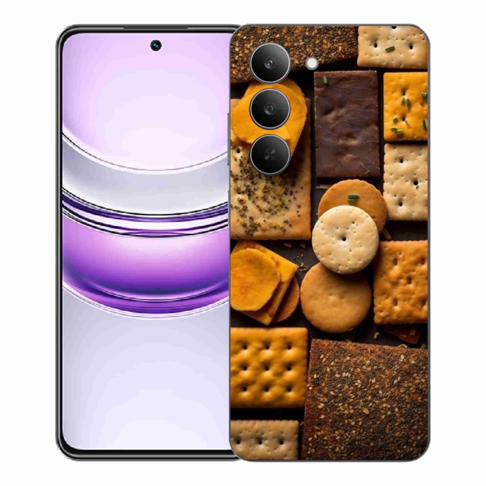 Gélový kryt mmCase na Realme 14x 5G - sušienky