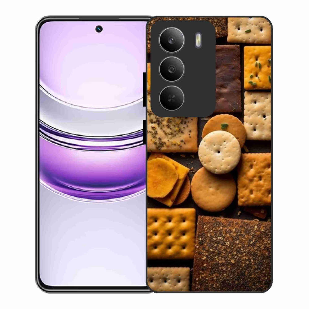 Gélový kryt mmCase na Realme 14x 5G - sušienky