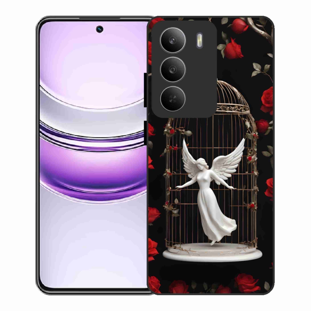 Gélový kryt mmCase na Realme 14x 5G - uväznený anjel