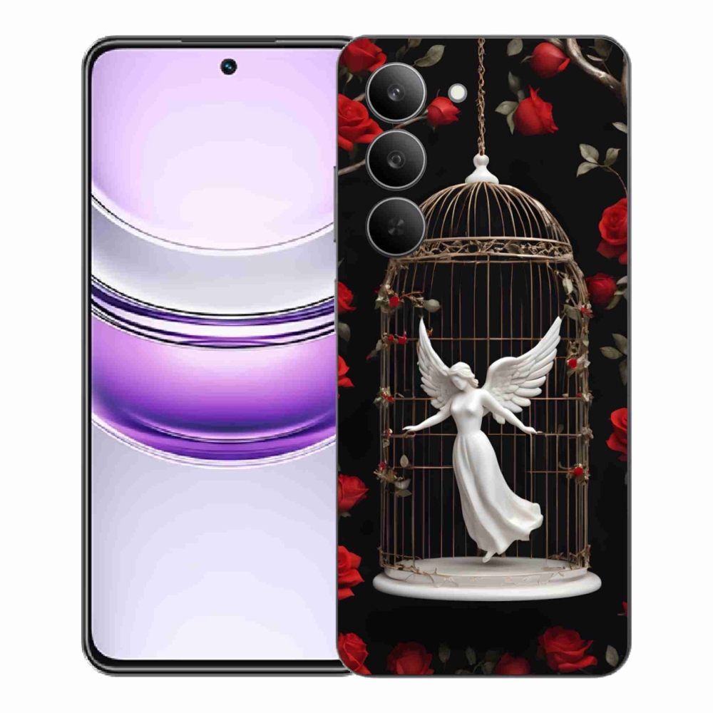 Gélový kryt mmCase na Realme 14x 5G - uväznený anjel