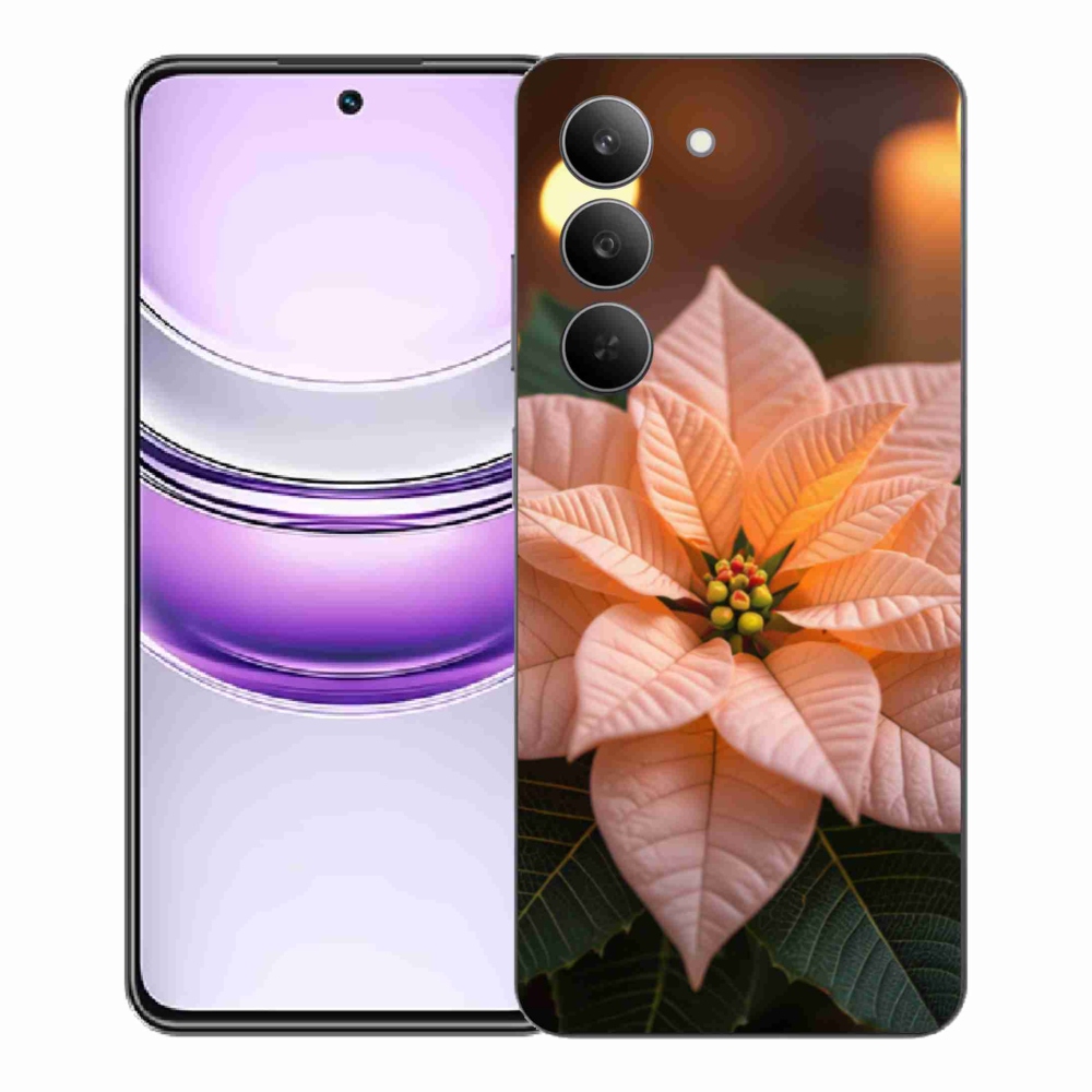 Gélový kryt mmCase na Realme 14x 5G - vianočná hviezda