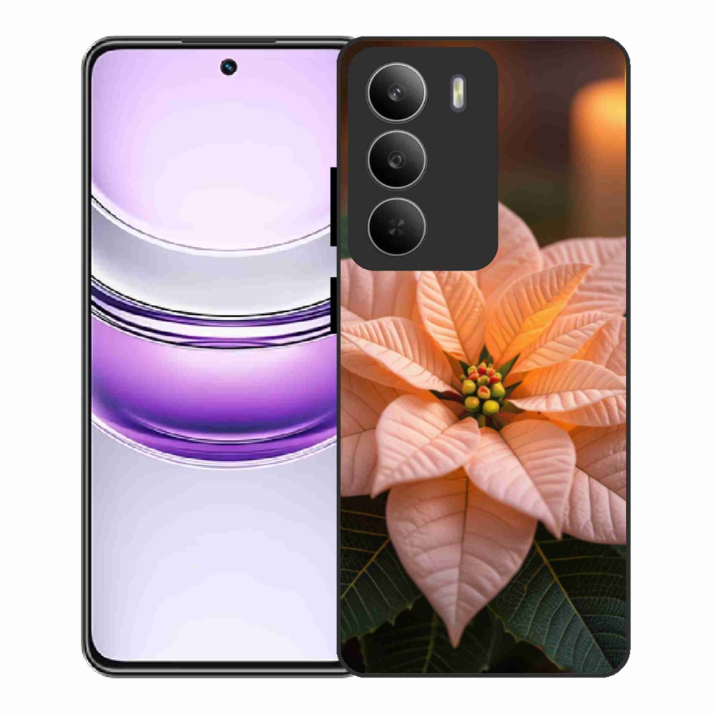 Gélový kryt mmCase na Realme 14x 5G - vianočná hviezda