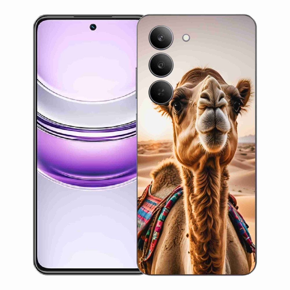 Gélový kryt mmCase na Realme 14x 5G - ťava