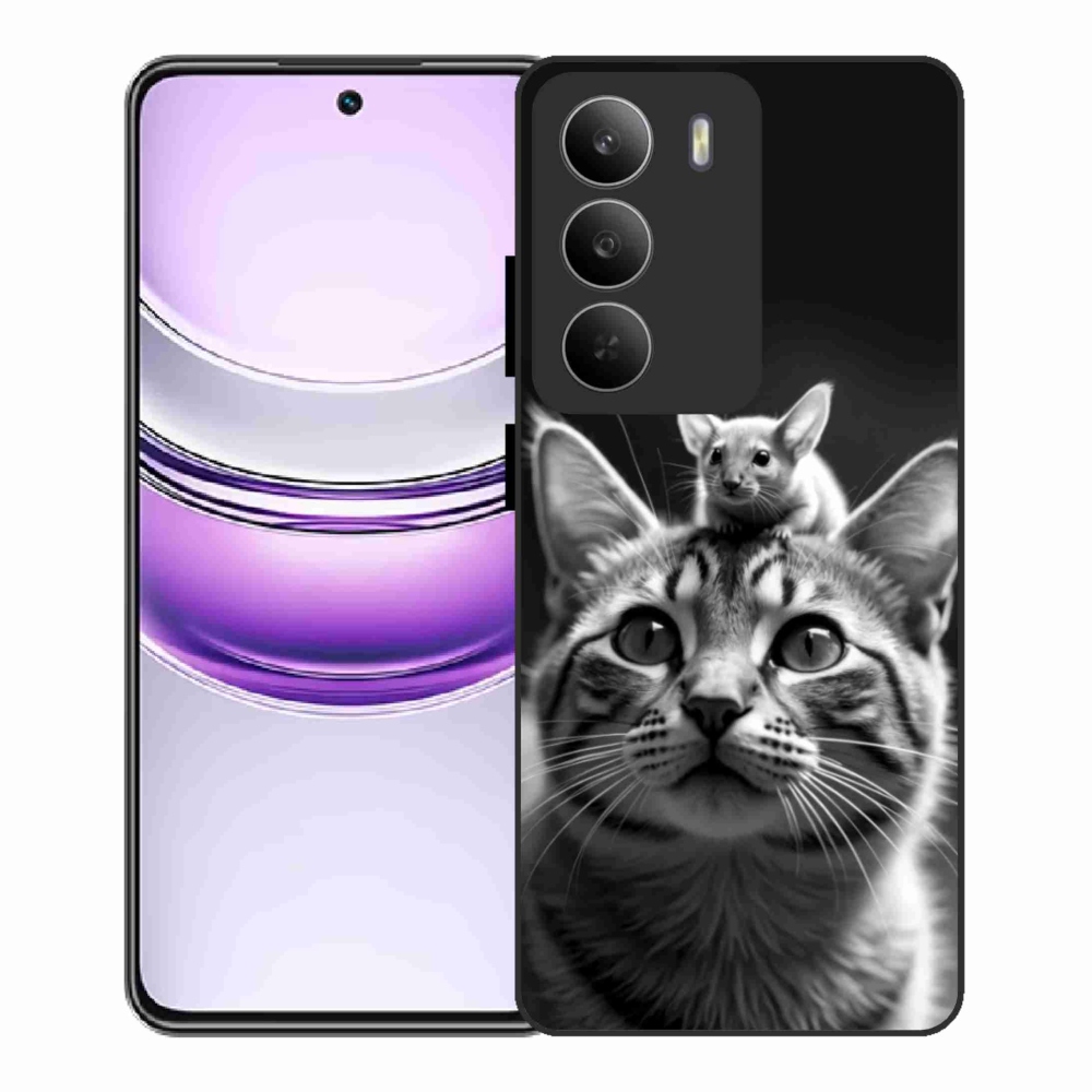 Gélový kryt mmCase na Realme 14x 5G - zvieracie priateľstvo 2