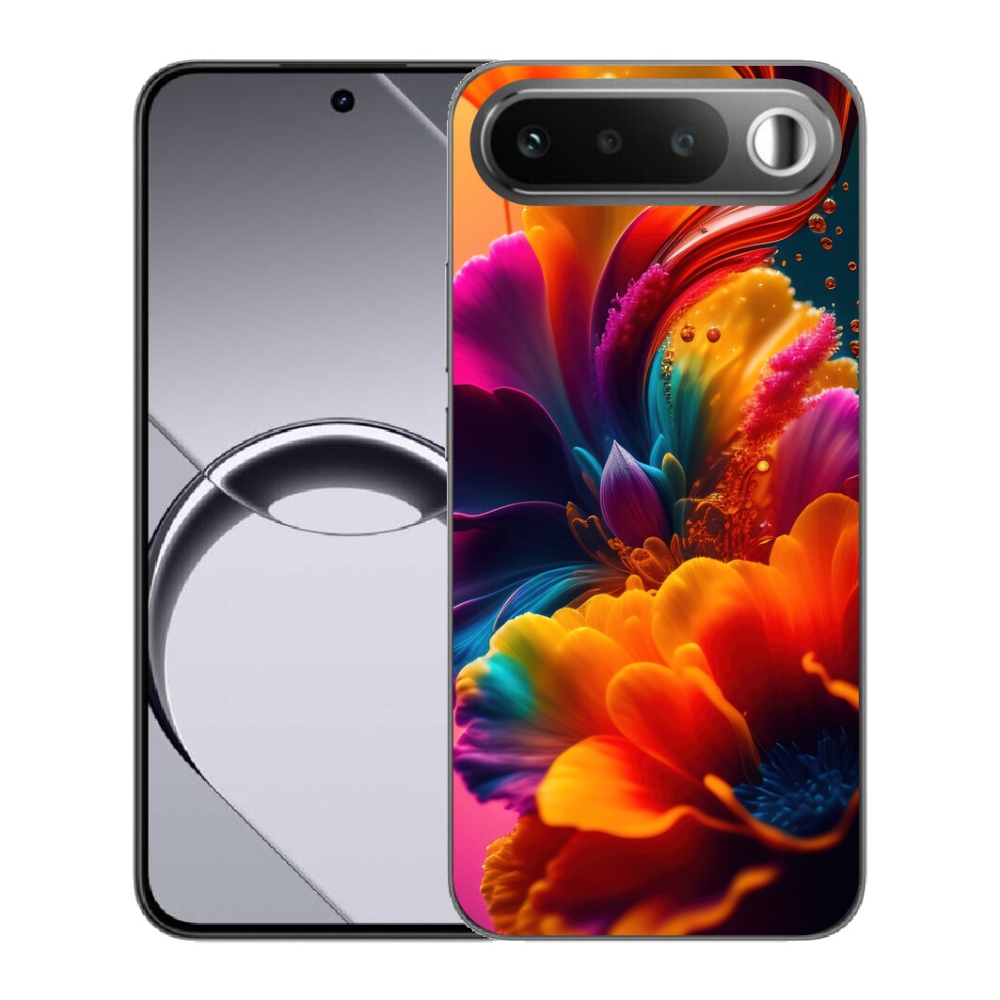 Gélový obal mmCase pre Realme 16 5G – abstraktný motív 2