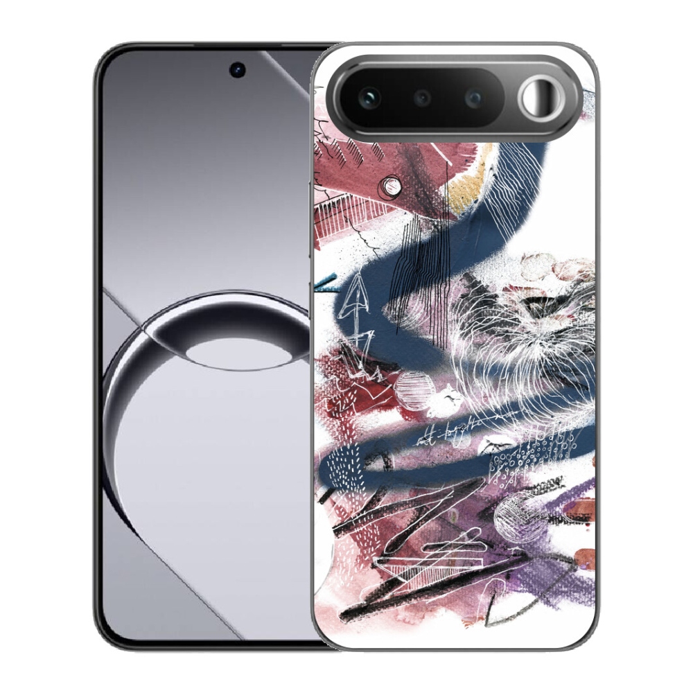 Gélový obal mmCase pre Realme 16 5G – abstraktný motív 28