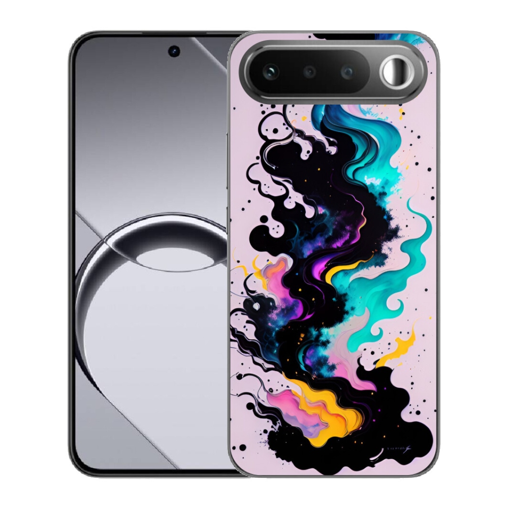 Gélový obal mmCase pre Realme 16 5G – abstraktný motív 4