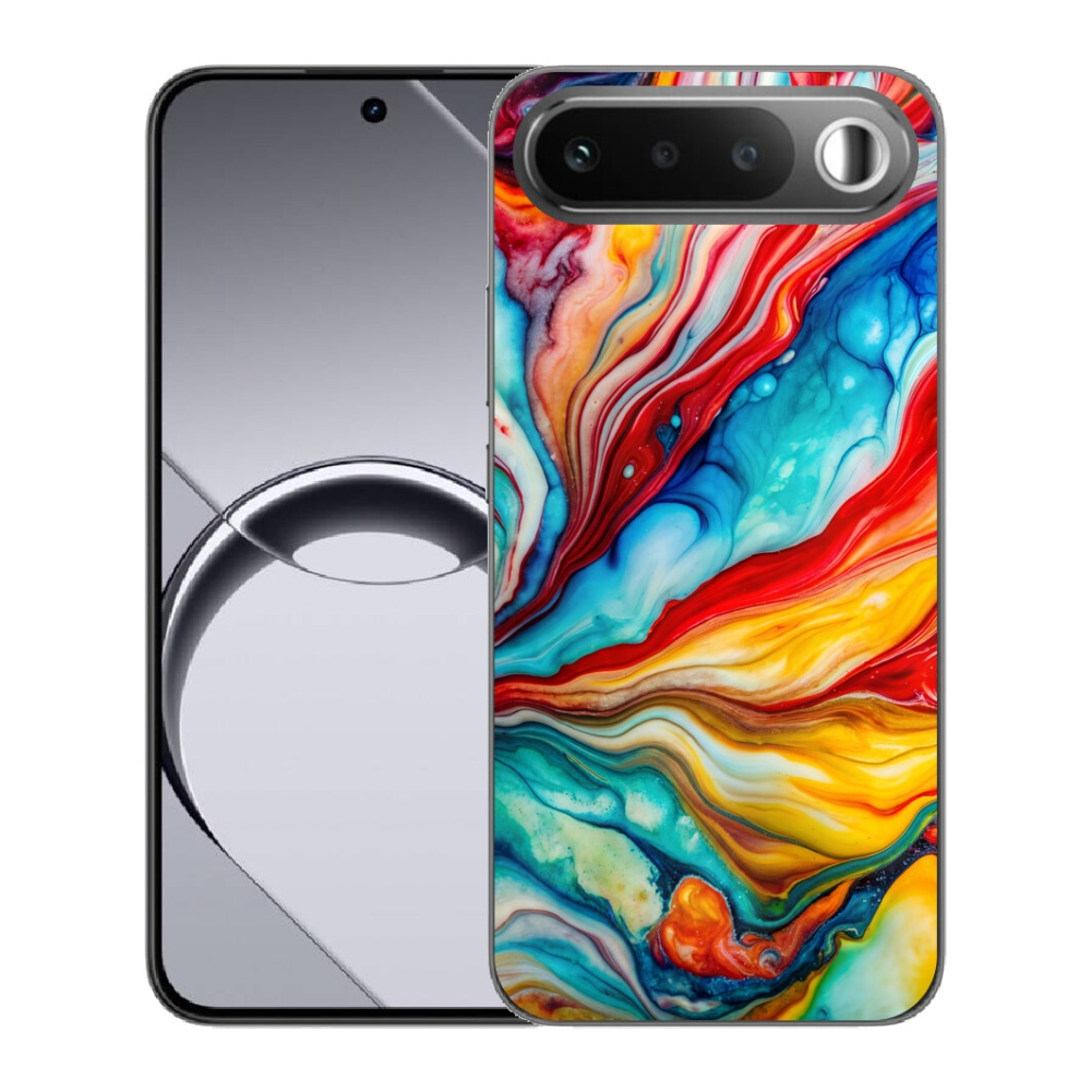 Gélový obal mmCase pre Realme 16 5G – abstraktný motív 58