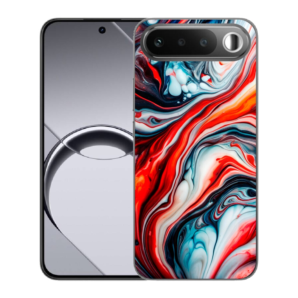 Gélový obal mmCase pre Realme 16 5G – abstraktný motív 63