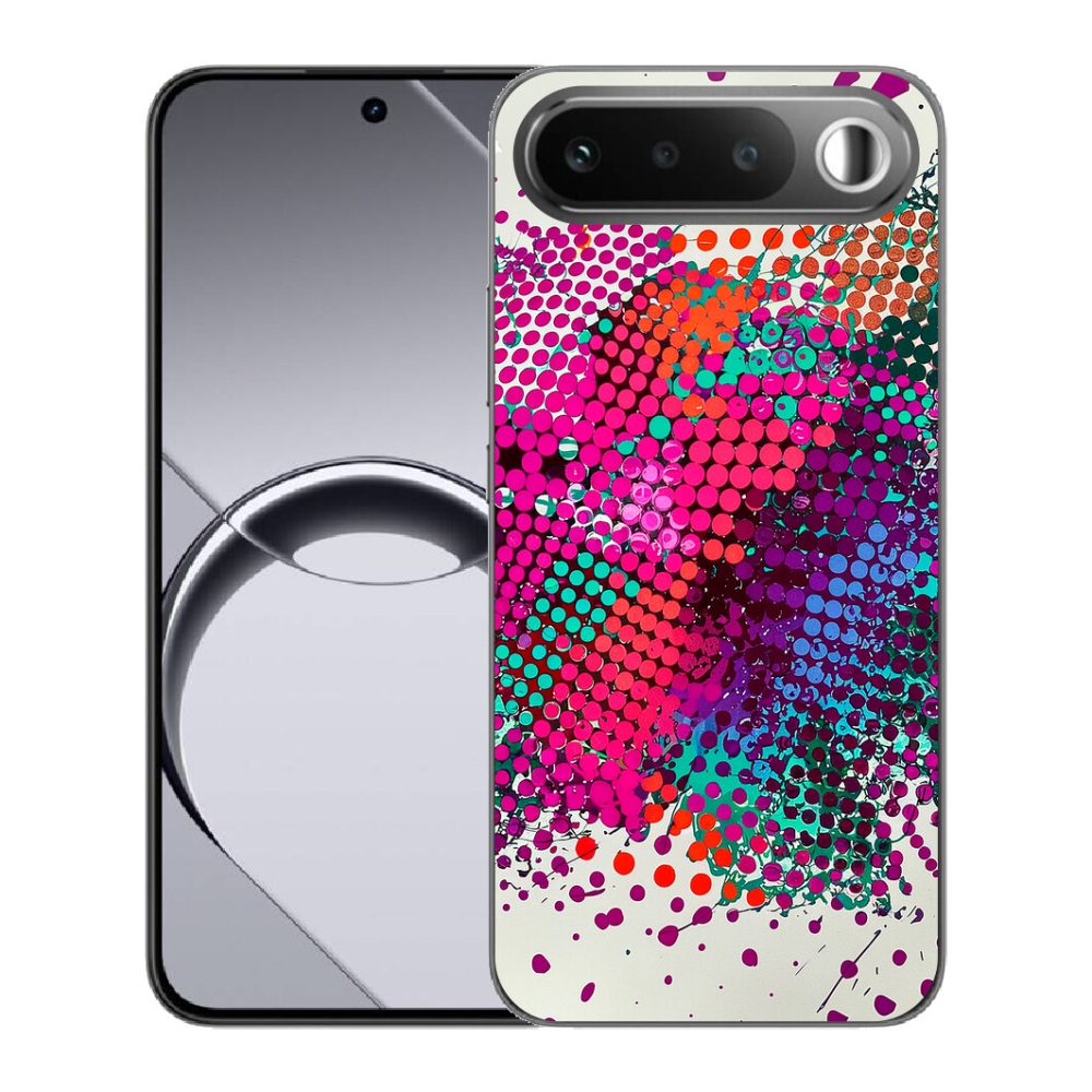 Gélový obal mmCase pre Realme 16 5G – abstraktný motív 65