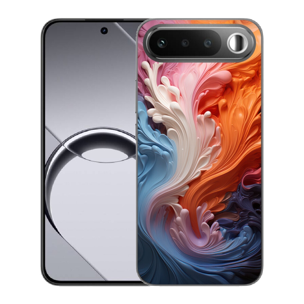 Gélový obal mmCase pre Realme 16 5G – abstraktný motív 8