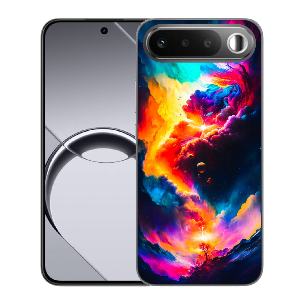 Gélový obal mmCase pre Realme 16 5G – abstraktný motív