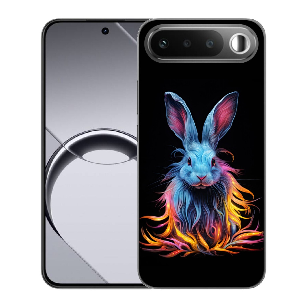 Gélový obal mmCase pre Realme 16 5G – abstraktný zajac