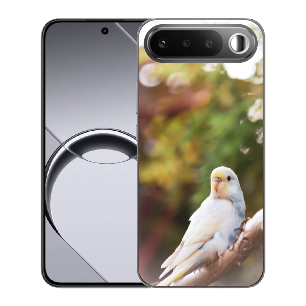 Gélový obal mmCase pre Realme 16 5G – biela andulka