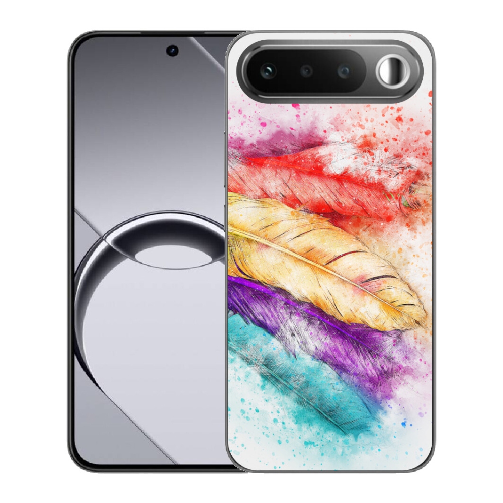 Gélový obal mmCase pre Realme 16 5G – farebné pierka